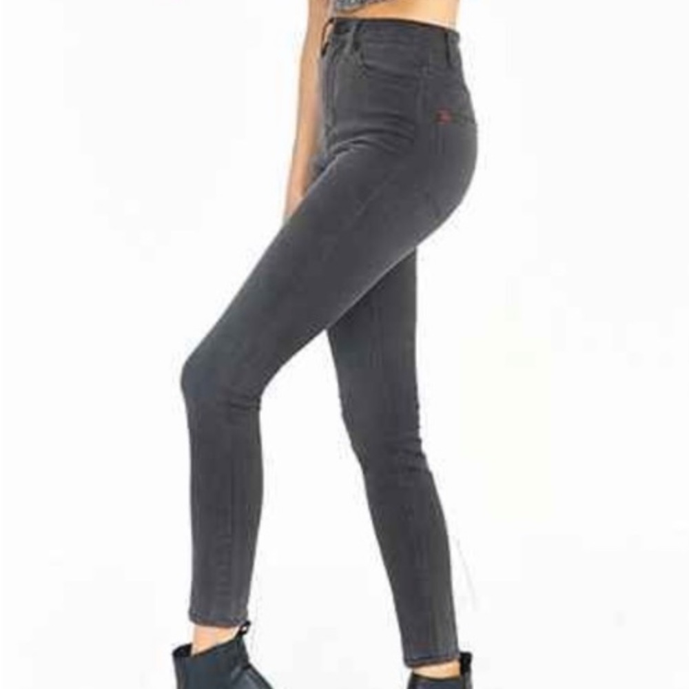 BDG Urban Outfitters black denim high waisted jeans size 25